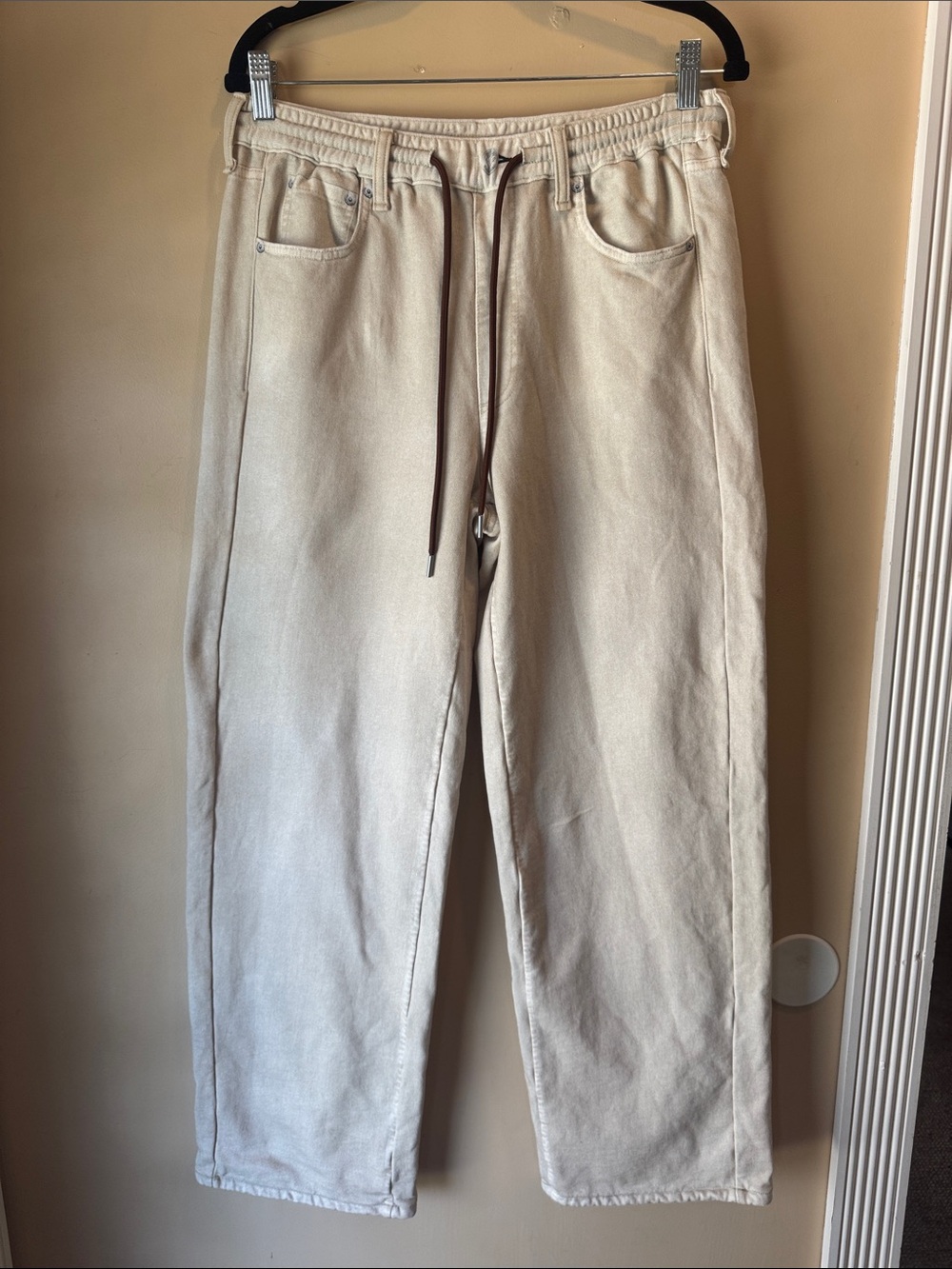 rag & bone Miramar Terry Pants - comfy pull on pants that “look” like denim